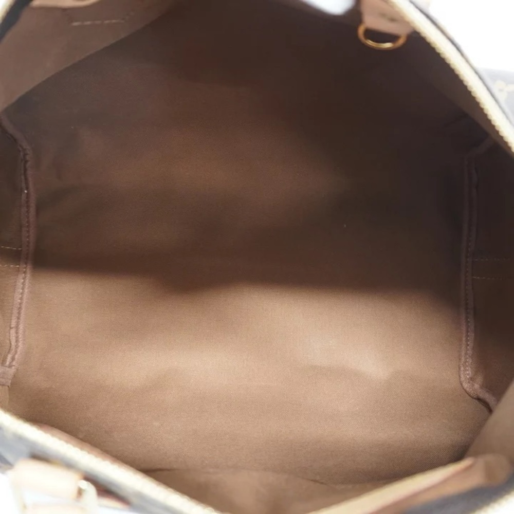Authentic Louis Vuitton speedy 35 bandouliere monogram with strap LIKE NEW - Picture 8 of 13